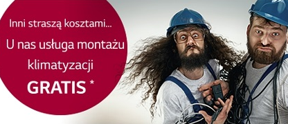 Klimatyzacja montaż GRATIS*