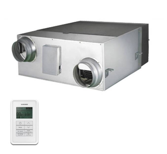 Centrala wentylacyjna SAMSUNG ERV 260 [m3/h] + panel sterujący