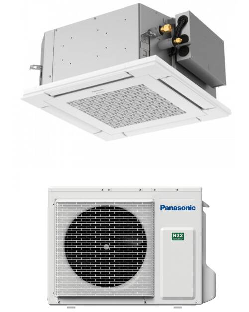 Klimatyzator kasetonowy 4-kierunkowy 60x60 PACi NX - PY3 Elite