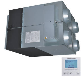 Centrala wentylacyjna Mitsubishi Electric LOSSNAY LGH-160RVX-E 1500 [m3/h]