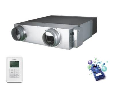 Centrala wentylacyjna SAMSUNG ERV 1000 [m3/h] + panel sterujący + jonizator