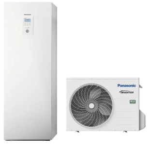 Pompa ciepła Panasonic Aquarea High Performance All in One Generacja H 5 kW - jednofazowa, 2-strefowa